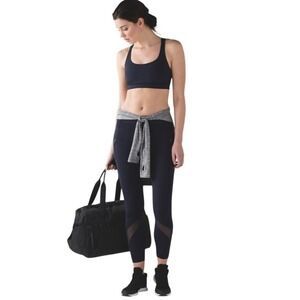 Lululemon Inspire Tight I, Midnight Navy, Size 6